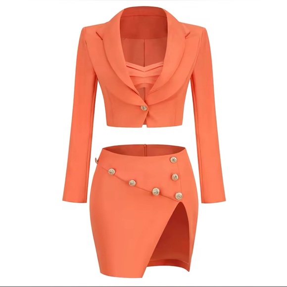 Blazer 3 piece skirt set. - Picture 2 of 9